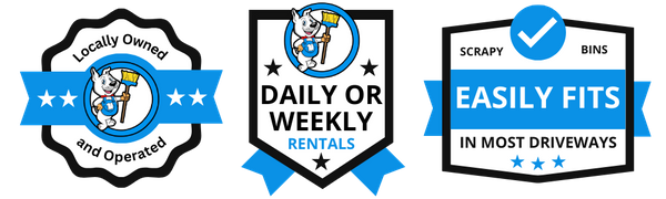 Dumpster rental work in Albuquerque by Scrapy Bins